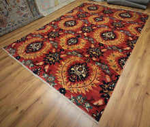 Load image into Gallery viewer, Contemporary Oriental Area Rug 9x12 One of a Kind