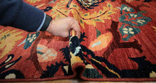 Load image into Gallery viewer, Contemporary Oriental Area Rug 9x12 One of a Kind