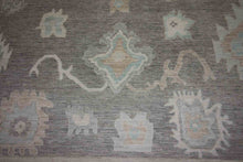 Load image into Gallery viewer, Vegetable Dye Oushak Turkish Area Rug 9x12 One of a Kind