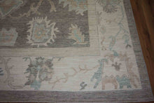 Load image into Gallery viewer, Vegetable Dye Oushak Turkish Area Rug 9x12 One of a Kind