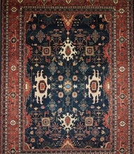Load image into Gallery viewer, Vegetable Dye Heriz Serapi Large Area Rug 10x14