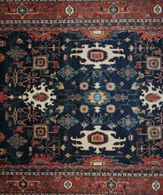 Load image into Gallery viewer, Vegetable Dye Heriz Serapi Large Area Rug 10x14
