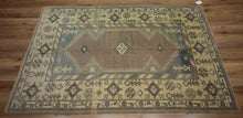 Load image into Gallery viewer, Antique Vegetable Dye Anatolian Turkish Area Rug 5x7 One of a Kind