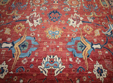 Load image into Gallery viewer, All-Over Floral Heriz Serapi Rug 9x12 One of a Kind