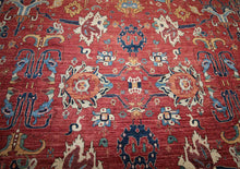 Load image into Gallery viewer, All-Over Floral Heriz Serapi Rug 9x12 One of a Kind