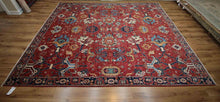 Load image into Gallery viewer, All-Over Floral Heriz Serapi Rug 9x12 One of a Kind