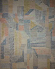 Load image into Gallery viewer, All-Over Geometric Wool Moroccan Oriental Area Rug 9x12 One of a Kind