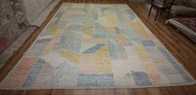 Load image into Gallery viewer, All-Over Geometric Wool Moroccan Oriental Area Rug 9x12 One of a Kind