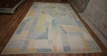 Load image into Gallery viewer, All-Over Geometric Wool Moroccan Oriental Area Rug 9x12 One of a Kind