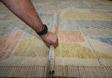 Load image into Gallery viewer, All-Over Geometric Wool Moroccan Oriental Area Rug 9x12 One of a Kind