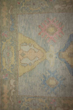 Load image into Gallery viewer, Vegetable Dye Oushak Turkish Area Rug 3x5 One of a Kind