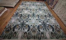 Load image into Gallery viewer, Vegetable Dye Contemporary Oriental Area Rug 10x14 One of a Kind