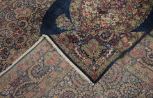 Load image into Gallery viewer, "kerman rug value" "kerman rug for sale" "kerman rug history" "antique kerman rug" "kerman persian rug" "antique kerman rugs for sale"