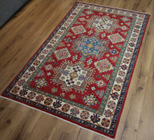 Load image into Gallery viewer, "antique kazak rug" "kazak rug origin" "antique kazak rugs for sale" "kazak rugs" "gabbeh rugs" "oushak rugs"
