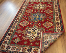 Load image into Gallery viewer, "antique kazak rug" "kazak rug origin" "antique kazak rugs for sale" "kazak rugs" "gabbeh rugs" "oushak rugs"