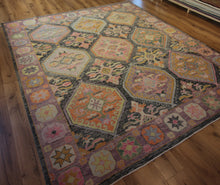 Load image into Gallery viewer, All-Over Vegetable Dye Oushak Turkish Area Rug 8x10 One of a Kind