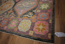 Load image into Gallery viewer, All-Over Vegetable Dye Oushak Turkish Area Rug 8x10 One of a Kind