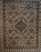 Load image into Gallery viewer, vintage rugs, persian rugs, antique rugs, vintage rugs charlotte, mashad rugs