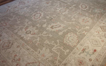 Load image into Gallery viewer, "colorful oushak rugs" "modern oushak rug" "where to buy oushak rugs" "hand knotted oushak rugs" "oushak rugs" "oushak rugs 9x12"