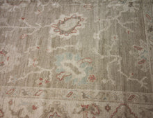Load image into Gallery viewer, "colorful oushak rugs" "modern oushak rug" "where to buy oushak rugs" "hand knotted oushak rugs" "oushak rugs" "oushak rugs 9x12"