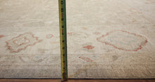 Load image into Gallery viewer, "colorful oushak rugs" "modern oushak rug" "where to buy oushak rugs" "hand knotted oushak rugs" "oushak rugs" "oushak rugs 9x12"