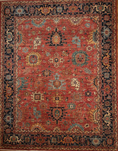 Load image into Gallery viewer, "heriz serapi rugs for sale" "antique heriz serapi rugs" "heriz rug" "heriz rug patterns" "geometric heriz rug" "heriz rug value"
