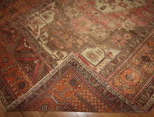 Load image into Gallery viewer, "anatolian rugs" "oushak rugs" "vintage anatolian rug" "oriental rugs" "carpet"