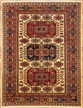 Load image into Gallery viewer, "antique kazak rug" "kazak rug origin" "antique kazak rugs for sale" "kazak rugs" "gabbeh rugs" "oushak rugs"