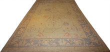 Load image into Gallery viewer, "colorful oushak rugs" "modern oushak rugs" "hand knotted oushak rugs" "Turkish Oushak rugs " "oushak rugs"