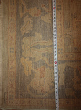 Load image into Gallery viewer, "colorful oushak rugs" "modern oushak rugs" "hand knotted oushak rugs" "Turkish Oushak rugs " "oushak rugs"