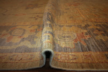 Load image into Gallery viewer, "colorful oushak rugs" "modern oushak rugs" "hand knotted oushak rugs" "Turkish Oushak rugs " "oushak rugs"