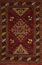 Load image into Gallery viewer, Geometric Anatolian Turkish Area Rug 5x7 One of a Kind
