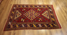 Load image into Gallery viewer, Geometric Anatolian Turkish Area Rug 5x7 One of a Kind