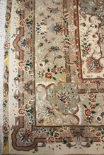 Load image into Gallery viewer, Floral Tabriz Persian Area Rug 9x12 One of a Kind