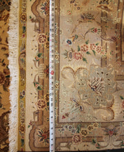 Load image into Gallery viewer, Floral Tabriz Persian Area Rug 9x12 One of a Kind