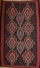 Load image into Gallery viewer, Geometric Kilim Persian Area Rug 3x5 One of a Kind