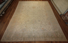 Load image into Gallery viewer, Vegetable Dye Oushak Turkish Area Rug 9x12 One of a Kind