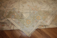 Load image into Gallery viewer, Vegetable Dye Oushak Turkish Area Rug 9x12 One of a Kind