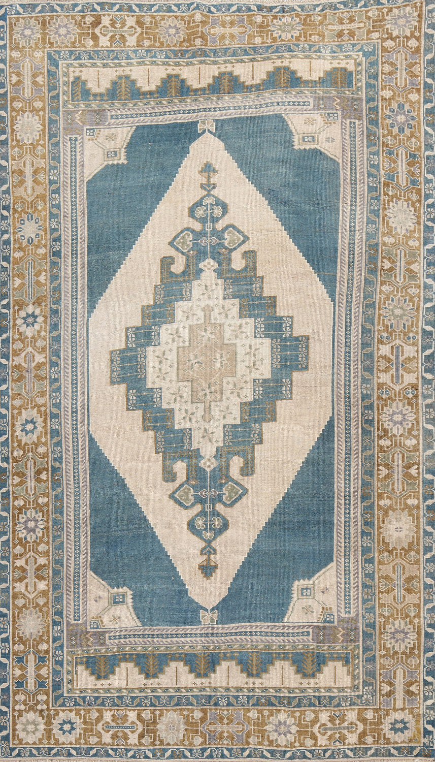 Vintage Handmade Anatolian Turkish Area Rug 5x7 One of a Kind