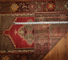 Load image into Gallery viewer, Antique Vegetable Dye Anatolian Turkish Area Rug 3x5 One of a Kind
