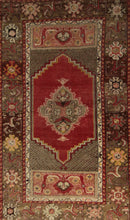Load image into Gallery viewer, Antique Vegetable Dye Anatolian Turkish Area Rug 3x5 One of a Kind
