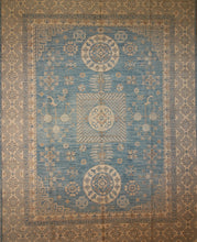 Load image into Gallery viewer, Vegetable Dye Oriental Area Rug 9x12 One of a Kind
