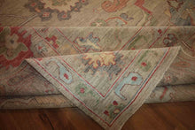 Load image into Gallery viewer, Handmade Wool Oushak Vegetable Dye Area Rug 9x12 One of a Kind
