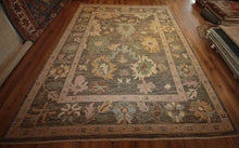 Load image into Gallery viewer, Oushak Vegetable Dye Area Rug 9x12 One of a Kind
