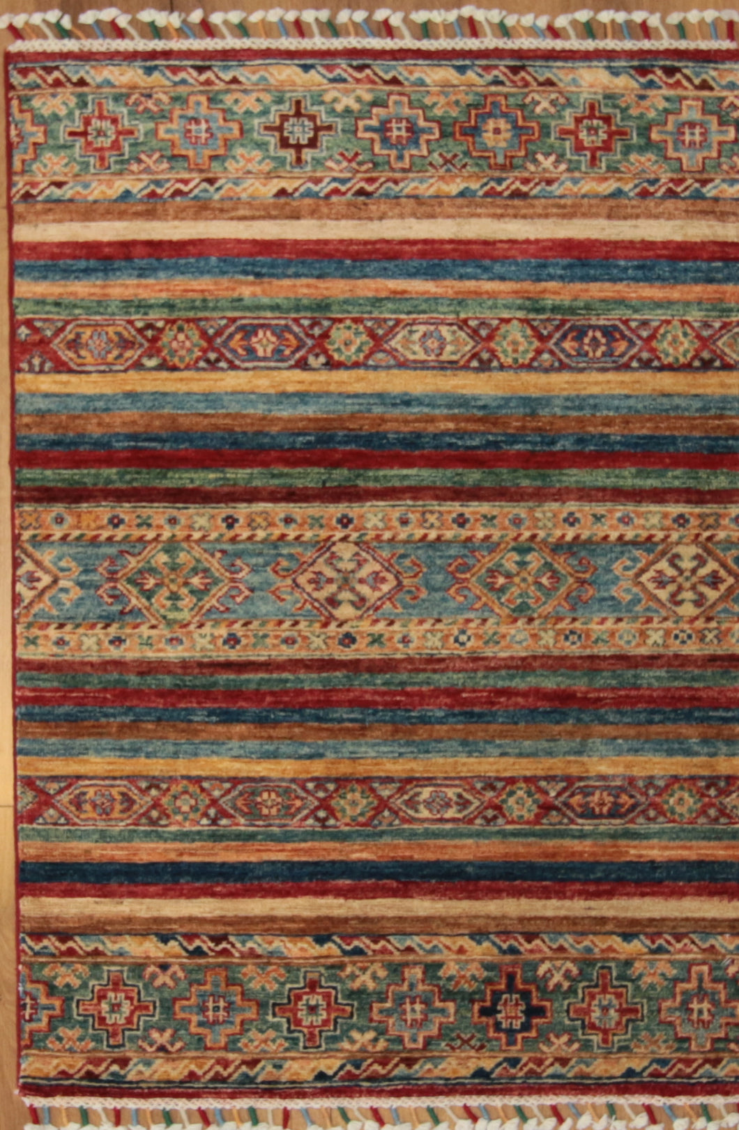 Super Kazak-Korjin Area Rug 3x5 One of a Kind