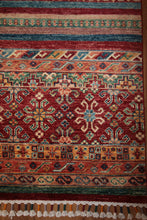Load image into Gallery viewer, Kazak Oriental Wool Rug 5x7 One of a Kind
