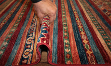 Load image into Gallery viewer, Kazak Oriental Wool Rug 5x7 One of a Kind
