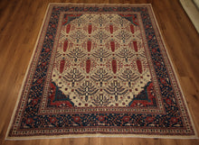 Load image into Gallery viewer, Vegetable Dye Ziegler Oriental Area Rug 6x9 One of a Kind
