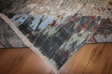 Load image into Gallery viewer, Contemporary Abstract Oriental Area Rug 5x7 One of a Kind
