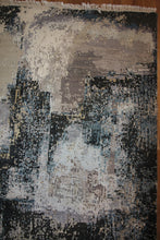Load image into Gallery viewer, Contemporary Abstract Oriental Area Rug 4x6 One of a Kind
